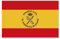Bandera de España Guardia Civil - Bandera de Tela Grande tamaño: 100 x 70 cm