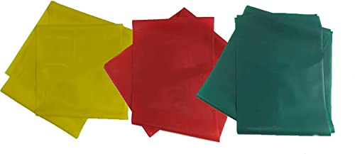 Resistance Bands Set -Triple Pack 1.5m Long Resistance Bands for Exercise, Physical Therapy, Work-Outs/Gym, Strength Train at Home, Colour Coded by Resistance