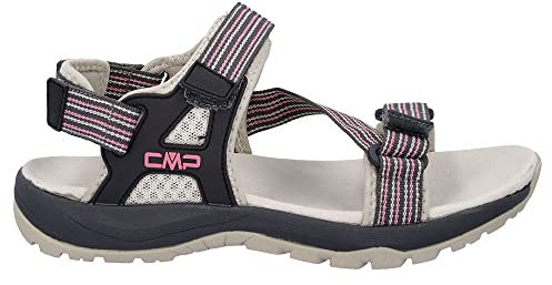 CMP Damen KHALYS WMN Shoe Sportliche Sandale, Schwarz-Fluo-Pink (Nero-Pink Fluo), 41 EU