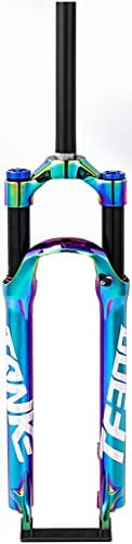 MTB Aria Forcella Anteriore Bicicletta Misura 27.5/29 in Mountain Bike Forcella Ammortizzata Freno A Disco 1-1/828.6mm Threadless Tubo Dritto Lega di Alluminio Forchetta MTB