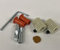 Universal Verdeckte Befestigung SET 6 teilig für Wand Hänge WC & Wand Bidet Bolzen 7cm Silber