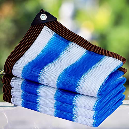 Brise Vue Balcon Jardin Terrasse，Brise-Vue Jardin en Pare Vue Jardin Exterieur， 12-pin Toile Ombrage pour Pergola， 2x20m Voiles D'ombrage pour Patio de Tonnelle Auvent de Terrasse Peut Anti 90% UV