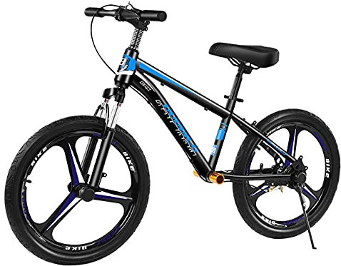 Laufräder Laufrad Erwachsene Balance-Bike 20 Zoll, 18 Zoll Balance-Fahrrad für ältere Kinder 10-13 Jahre alt, 16 Zoll Balance-Fahrrad für Kleinkinder Alter 4-9 Jahre alt, Handbremse ( Color : Blue , S