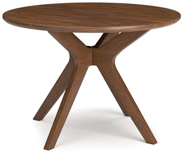 Signature Design by Ashley Lyncott Traditional Round Dining Room Table, Seats up to 4, Brown, 45 W x 29.75 H