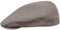 Sterkowski Derby Flatcap | 100% Leinen Super Leicht Herren Sommer Schiebermütze | Gatsby Sonnen Kappe Vintage Fisherhut Golf Cap Urbane Klassische Trendmütze Damen Retro Trucker Mittelgrau 56