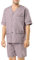 El Búho Nocturno Pyjama Homme Été Court Judo Popeline à Carreaux Pyjamas pour Hommes, 60% Coton, 40% Polyester, Rouge 4541, M