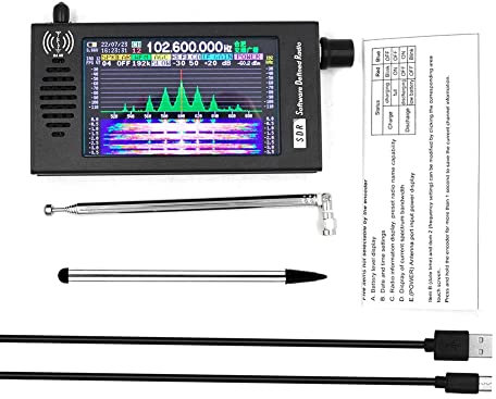 Closer SDR-101 Schwarz Digitalradio SDR Digitale Demodulation CW/AM/SSB/FM/WFM