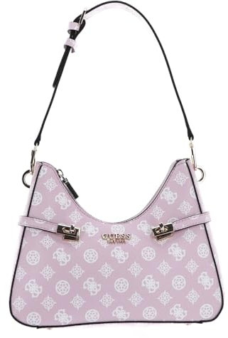 GUESS Loralee Hobo Pale Pink Logo
