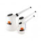 Generic 3 Measuring Jugs with Flexi Spout & Lid for Fluid Fuel Oil Petrol Diesel 1L, 2L & 5L Set