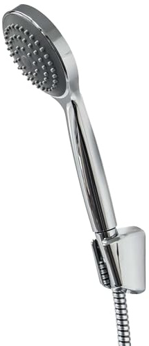 tecuro Wannenset Komfort-100 - mit Handbrause 1-strahlig, Brauseschlauch 150 cm, Wandhalter