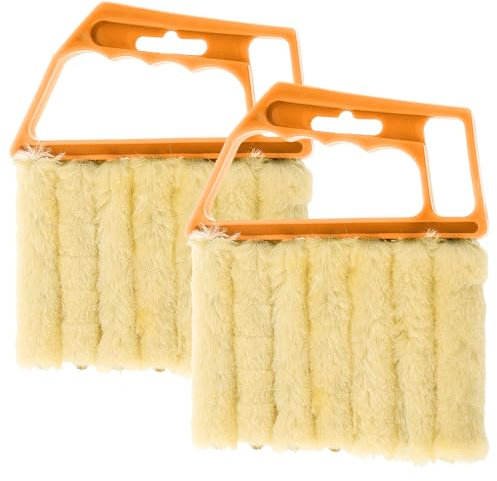 2 Pieces Blind Brushes, Curtain Cleaning Duster, Blind Cleaner Tool, Dust Removal Tool, Dust Removal Brush, Dust Cleaning Brush