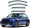 Windabweiser für Audi Q5 80A 2018-2022, Ästhetisches Design Verringerung Von Lärm Und Luftturbulenzen Leichte Installation