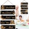 TZEKING Holz Anhänger Ornament Ramadan,Eid Anhänger Hängendes,Ramadan Kareem Holz Hängedeko,Ramadan Mubarak Dekoration,Eid Anhänger Holztafeln zum Aufhängen,für Wand,Fenster,Tür,Zuhause,Festival,Party