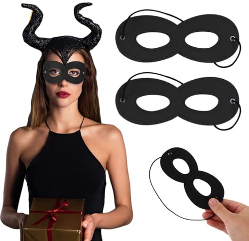WUSJCOF Panzerknacker Maske Stoffbrille Set Bankräuber Kostüm für Karneval Fasching Halloween Unisex