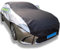 Halbgarage Für Renault Clio 1990-2024,2025 Verbesserte 210D Robuste Oxford-Dachabdeckung,Allwetter-Innen-/Außenschutz,Schnee-, Frost-, Staub-, Sonnen- Und Wasserschutz-Windschutzscheiben-Fahrzeugplane