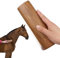 Pferdebürsten Für Die Pflege | Edelstahlpferde Ladewerkzeug Mit Holzgriff, Ergonomische Hölzerne Tierräuomer, Sicher Für Hunde,