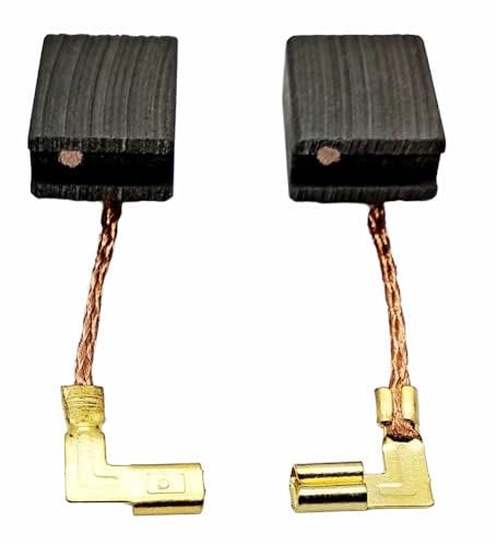 1 par de escobillas de carbón para Dewalt DWE 4217,4233,4277,46105,4238,4246,4257 aprox. 6,5 x 12 x 15 mm como N442427