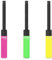 Clipper - Pack de 3 Encendedores Reusables de Cocina o Barbacoa Medium Tube | Diseño Icónico Clipper | Mecheros Recargables de Gas (Soft Touch Rosa Verde Amarillo)