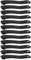 YINETTECH 12pcs 90x14mm Motorcycle Rubber Bands Suitable for Motorcycle Car Bicycle