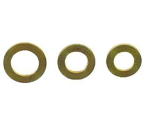 Koncreto Rondelle Alzaporte Mm 8 Pz 12 In Ottone. In Blister.