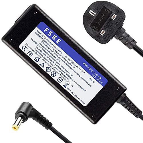 FSKE 90W 19V 4.74A Laptop Charger for Acer Aspire E15 E17 ES15 V5 5750G 7750g 3 5 ADP-90CD DB A10-090P3A Packard Bell etc, PC AC Power Adapter(5.5 * 1.7mm)