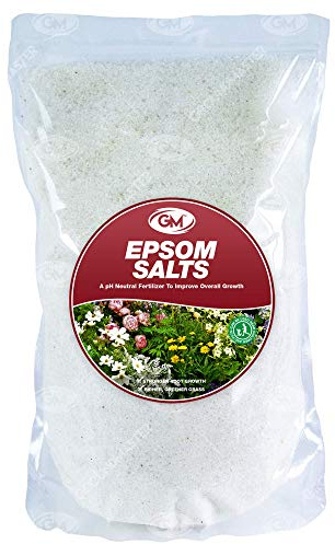 GroundMaster Epsom Salts Fertiliser Premium Nutritious Garden Plant Growth (5kg)