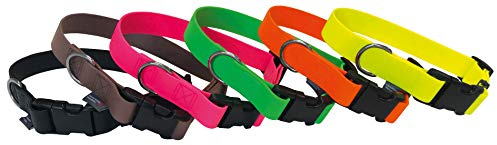 BioThane® Halsband 25 mm, verstellbar mit Clipverschluss, Gr. L, schwarz