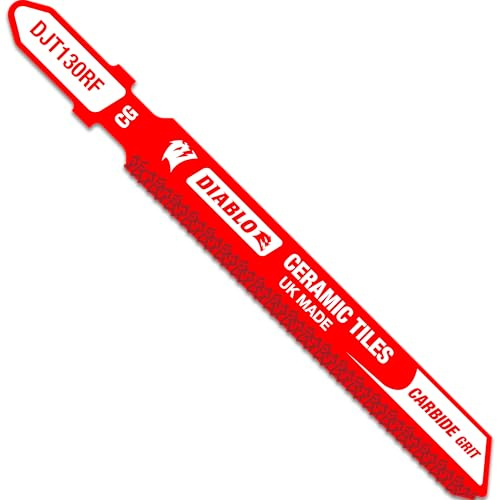 Diablo DJT130RF 3-1/4 in. Carbide Grit T-Shank Jig Saw Blade for Ceramic Tile & Glass
