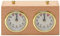 niyin204 Minuteur Horloge D'échecs Numérique Chronomètre en Bois pour Jeu D'échecs Pendule D'échecs Compte À Rebours Game Timer Chess Clock Timer
