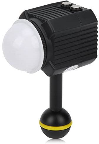 Zunate Unterwasser-LED-Licht, 60 M (197 Fuß) Tauchfotografie-Fülllicht, Wasserdichtes LED-Videolicht, Nachtlicht Tauchen, Unterwasserlicht, Hohe Leistung