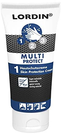 LORDIN Hautschutzcreme MULTI PROTECT - für Arbeiten mit wechselnden Arbeitsstoffen, Inhalt:0.1 Liter, Mengen:1