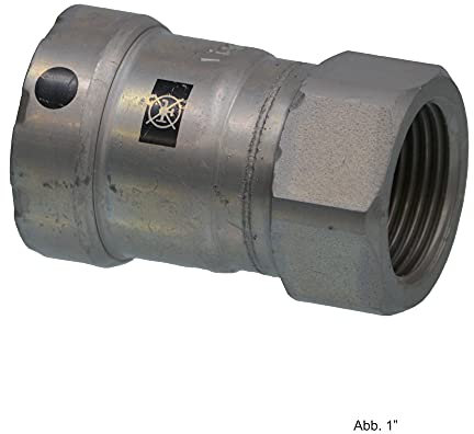 Viega Megapress Übergangsstück mit IG, 1 1/2 x Rp 1 1/2