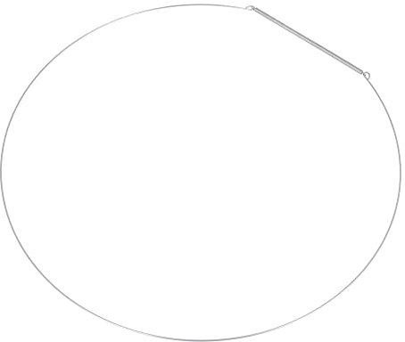 sparefixd Door Seal Ring Retaining Spring Band for Indesit Washing Machine