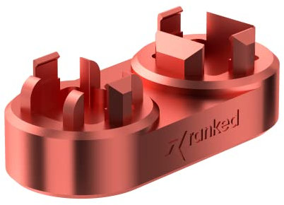 Ranked Premium Schaltöffner für DIY Mechanische Tastatur | CNC Gefrästes Aluminium (Rot)