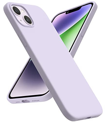 ACRONIX iPhone 14 Silicone Case - 6.1, Silky-Soft Touch, Shockproof, Pastel Lilac