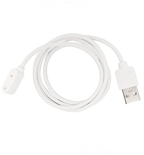Chargeur de Montre Connectée Magnétique, Câble de Chargement USB pour 7 Band7, pour Fit, pour 6 Band 6 Band 6 Pro, pour 4X 4X Pro, pour Honor ES (Blanc)