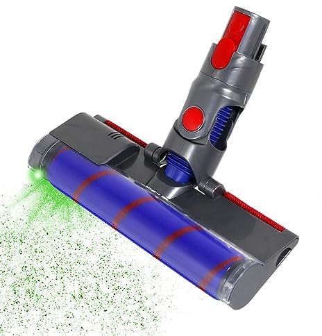 Spares2go Brush Head Floor Tool Soft Roller Laser compatible with Dyson V7 SV11 V8 SV10 Vacuum Cleaner