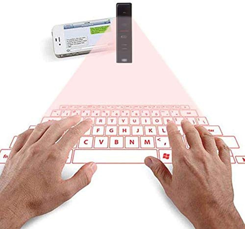 MytaYtWireless Virtual Projection Keyboard, Holographic Bluetooth Projection Keyboard, Protable Multi-Point Recognition Projection Keyboard & Mouse