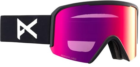 Anon NESA BLACK PERSEIVE SUNNY RED + ERSATZGLAS 23/24