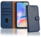 Case Collection for Samsung A15 Phone Case and Screen Protector - Leather Folio Flip [Kickstand] Shockproof Cover [RFID Blocking] Magnetic Wallet for Samsung Galaxy A15 5G Case Blue