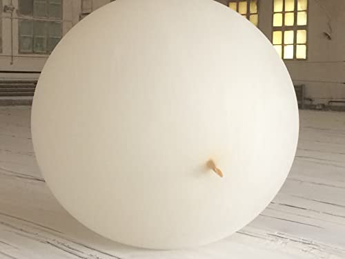 Hwoyee Professional Weather Balloon for Meteorological Purposes Aerial Video Holiday Party Decoration Entertainment Toys Huge Balloons (600g/650cm)
