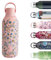 Chilly's Series 2 Water Bottle - Stainless Steel Thermal Bottles with Double Wall Vacuum, Soft Collar & Carry Loop - Kazusa, 500ml