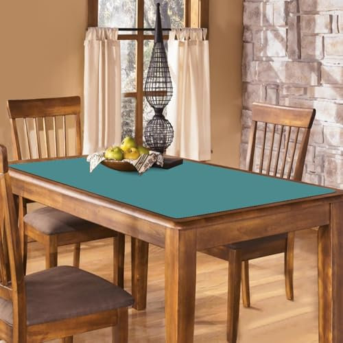 Extra Large Silicone Mat For Kitchen Counter 36 x 24 - Table Mat For Resin Workbench, Heat Resistant Coffee Bar Mat, Dark Green