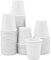 Simpls Taza de papel blanco, Pequeño baño desechable, Espresso, Taza de agua de la boca, Taza desechable, Copa, (100 paquetes) 3Oz