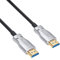 AKYGA AK-HD-200L - Cable óptico HDMI (48 Gb/s, 8 K, 60 Hz, 4 K a 120 Hz, 2.1, 20 m, Ethernet, TV, PS5, Xbox Beamer, Home Cinema, PC