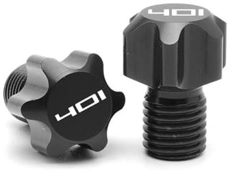 Motorrad Spiegel Stopfen Für Für Svartpilen Für Vitpilen 401 2018-2022 2023 M10 Motorrad-Rückspiegellochstopfen Schraubkappen(Schwarz)