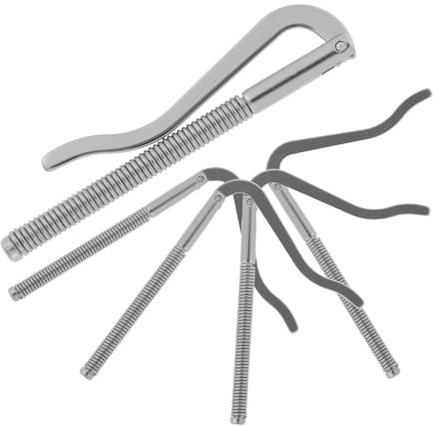 BEBEMOKO 5stücke Praktischer Pack Metall Geldscheinklammer Mit Feder Für Männer Geldklammer Für Brieftasche Für Unterwegs Organisation Von Geld Und Karten