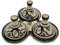 Mini Tajine Triple Porte Épices en Céramique Terre cuite Marocaine de Safi - Élégance Artisanale 0811241507 Tunisie Turquie Ethnique Modno
