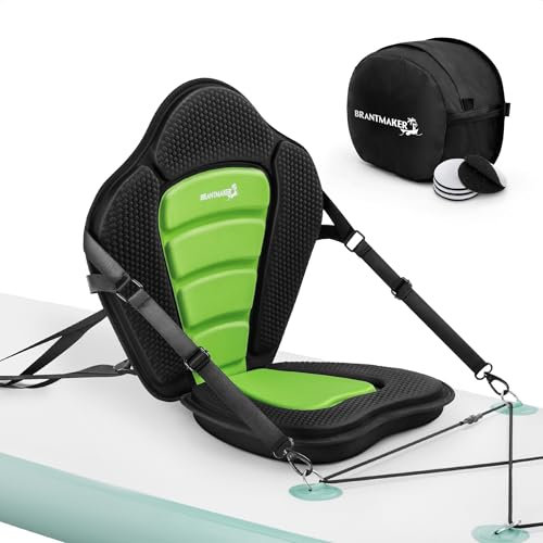 BRANTMAKER SUP Sitz für SUP Board, Kajak Sitz, Universeller Verdickter Stand-Up-Paddle Sitz, kompatibel mit Kanus und Ocean Kajak