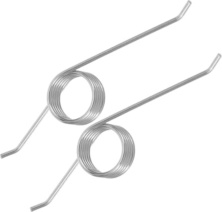 CHICAMPERA 2 Stück Teiliges Torsionsfedern für Mülleimerdeckel Ersatzfeder Elastisch Vielseitig Kompatibel für Abfalleimer Reparatur und Sicheren Verschluss